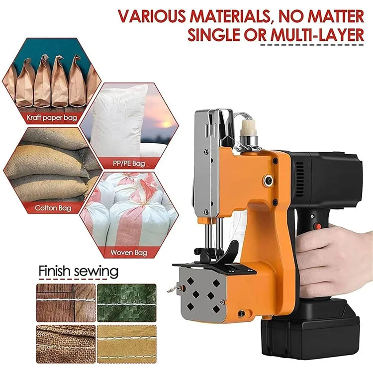 Popular Automatic Handheld Electric Sewing Machine For Rice Bag Sealing Machine