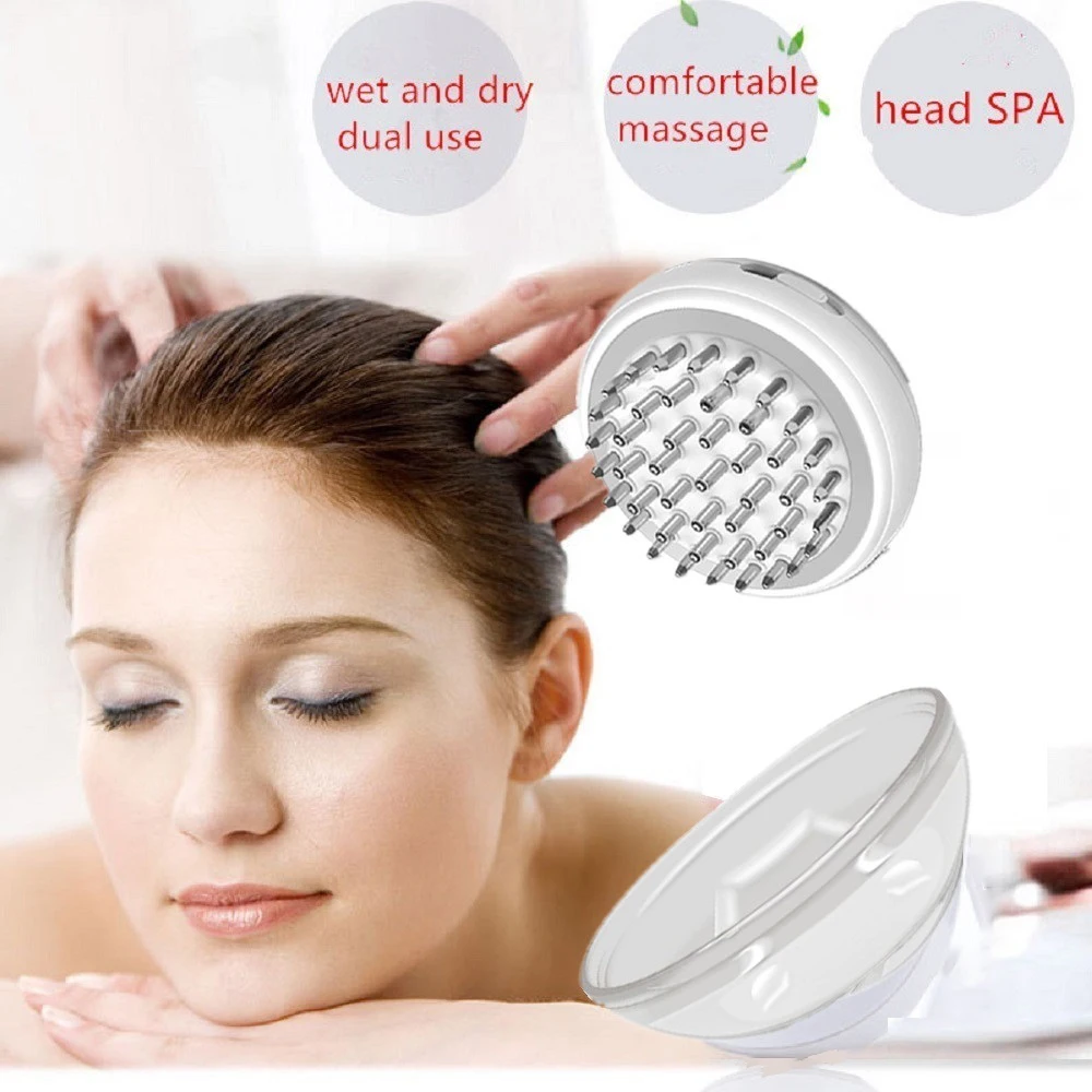 
2019 new arrival household portable Infrared vibration custom ionic hair brush 