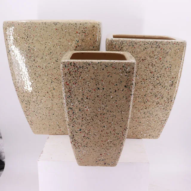 
Manufactures New Cement Planter Pots maceteros Outdoor Big 19' Large Ceramic Green Garden Planter Pots 