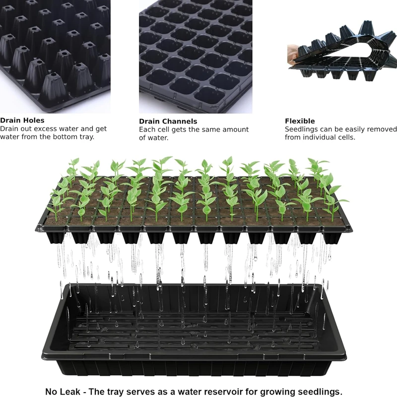 Garden plant nursery seed starter trays growing seed trays planting