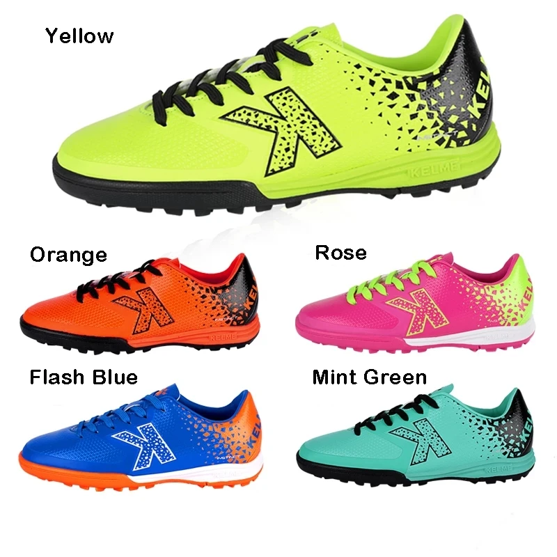 Детская футбольная обувь KELME, футбольные бутсы, оригинальные детские белые футбольные бутсы, профессиональные футбольные бутсы, детские кроссовки