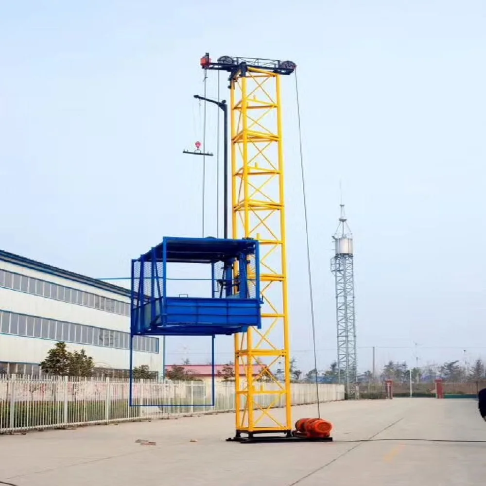 SS120/120 Building Construction Elevator Lift Construction Hoist