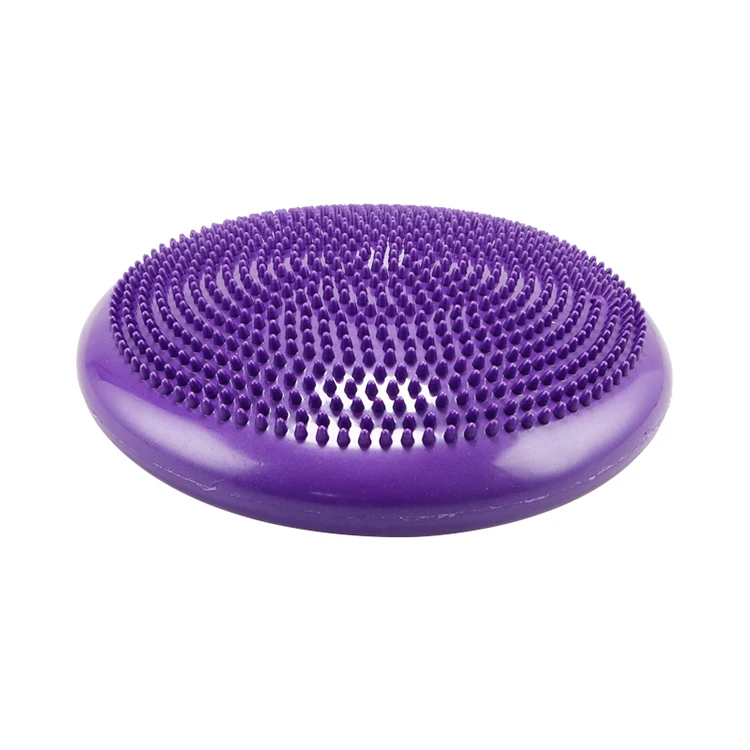 Customized PVC Balance Training Inflatable Wobble Board Balance Disc with hand pump