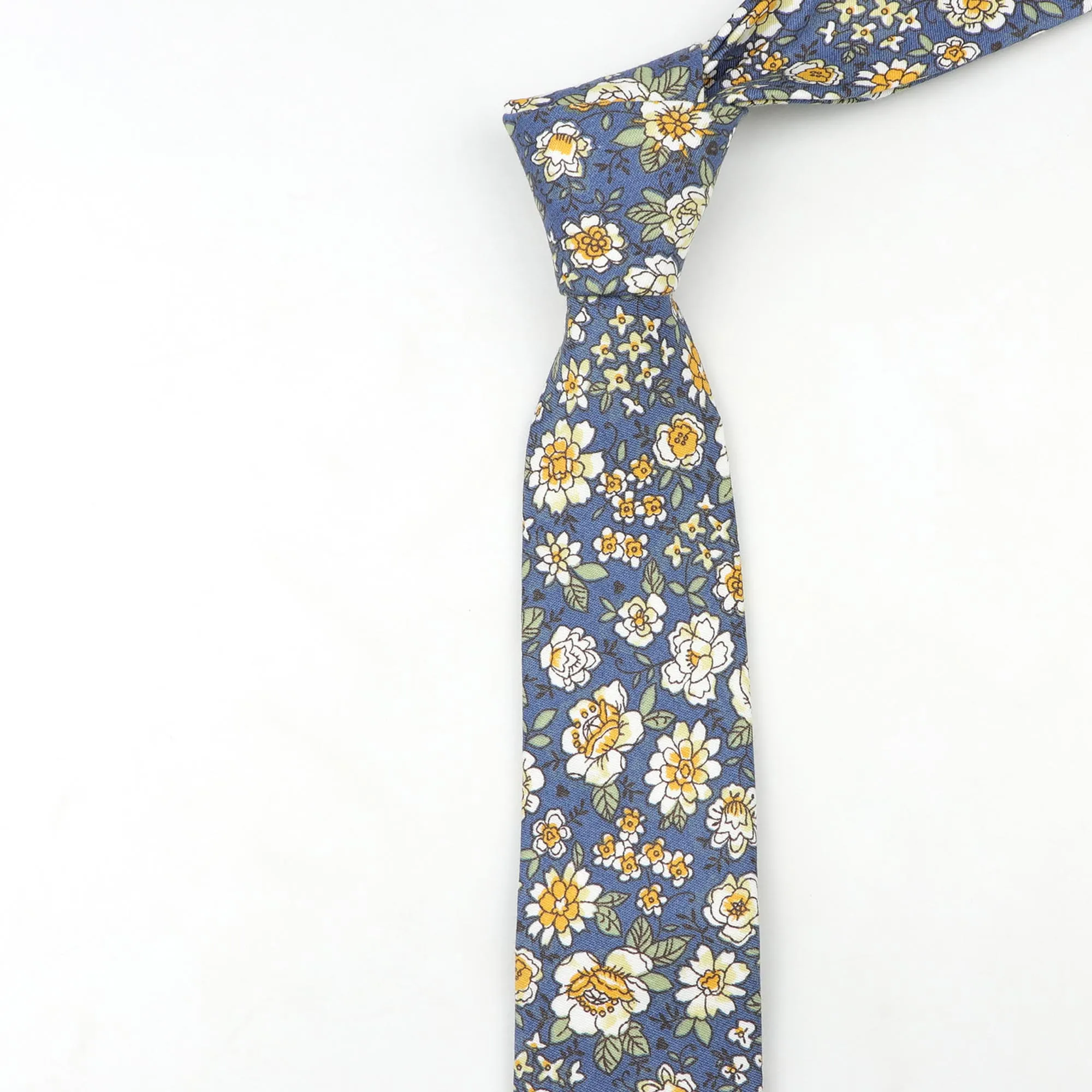 New Style Floral Brisk Soft Texture Tie 100% Cotton For Men&Women Casual Dress Handmade Adult Wedding Tuxedo Tie Accessory Gift