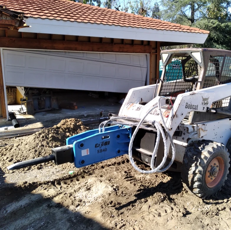 excavator hydraulic breaker hammer for Skid steer loader