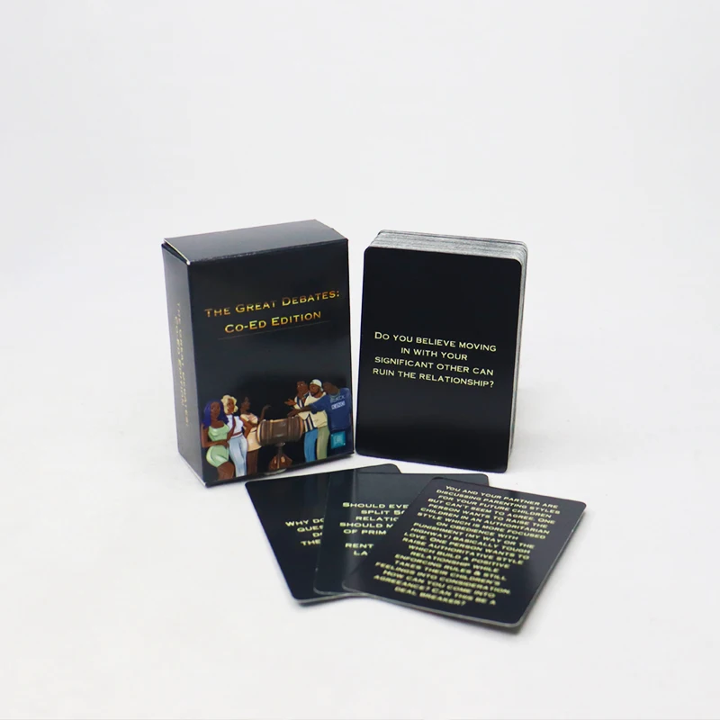 personalized game cards anime game cards funny sexes gift idea conversation game cards