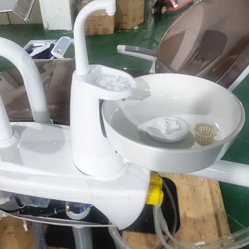 Dental Equipment Fashionable Style Dental Chair With Implant Function Stable Base Of High Level Model Integral Unit Set