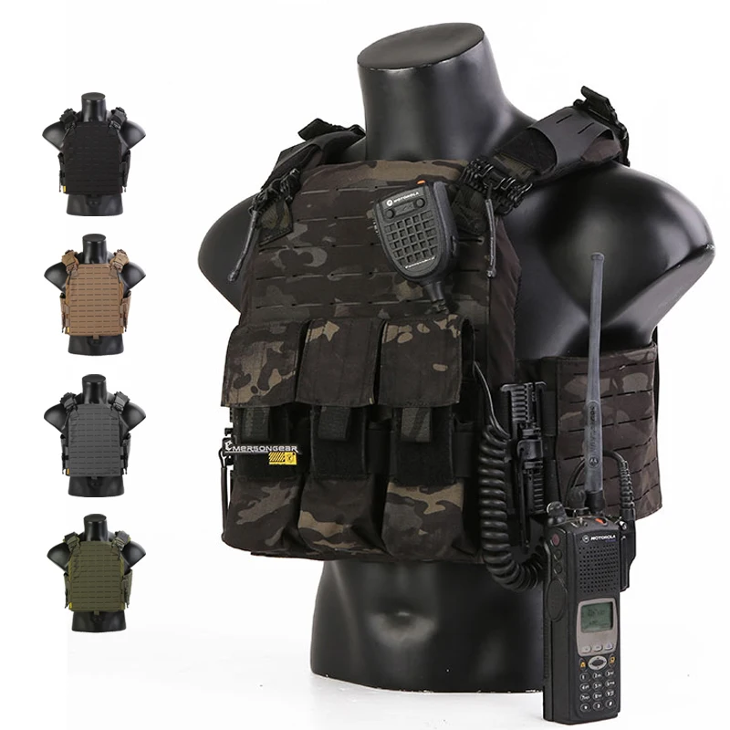  Emersongear новый стиль 500D Cordura нейлоновый быстросъемный военный жилет армейский пуленепробиваемый