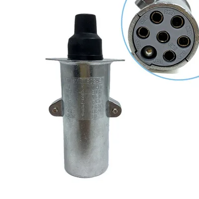 
truck trailer 7 core electrical spiral cable Trailer socket 8JA003831001 782692 81254350199 