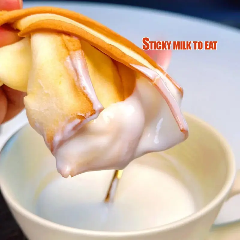 ready to eat soup processing youchen adjusted fresh wheat bread egg squishy milk bread chinese bread