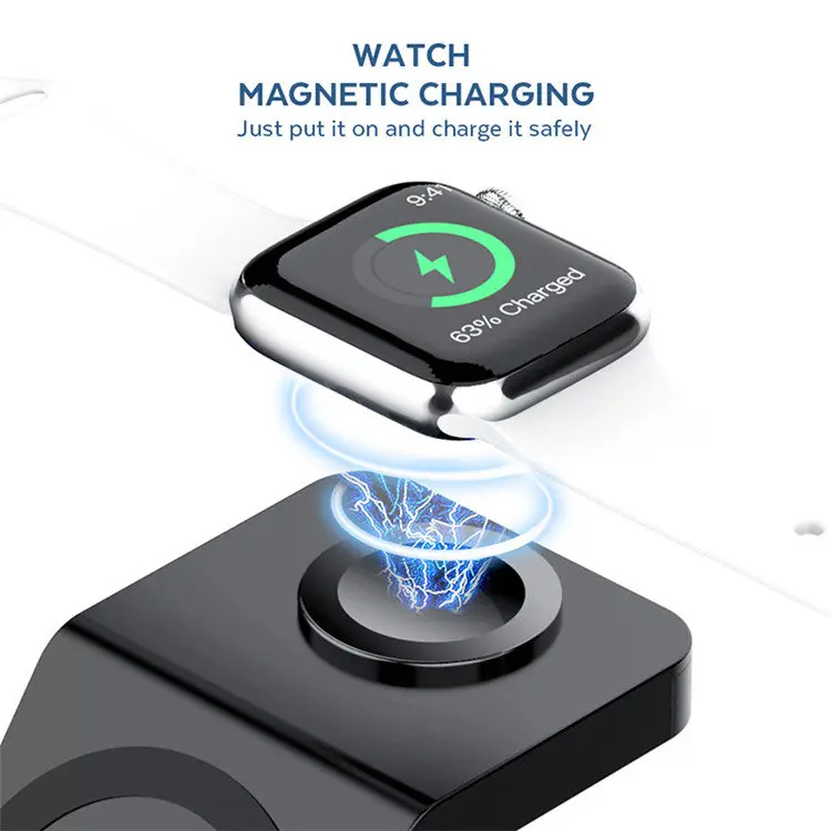 3in1 Magnetic Wireless Charger Stand Dock On Amazon Hot Selling Popular Products 2022 For iPhone 14/13/12/11 Charging Station