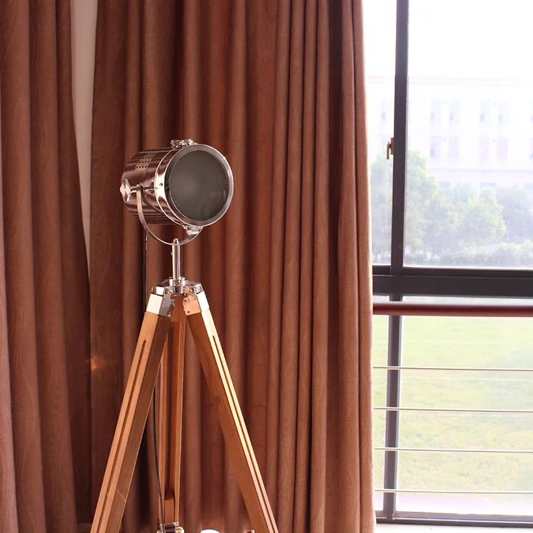 Оптовая продажа, простой дизайн, Современная декоративная осветительная арматура для помещений, 60 Вт, штатив, светодиодная напольная деревянная подставка, лампа