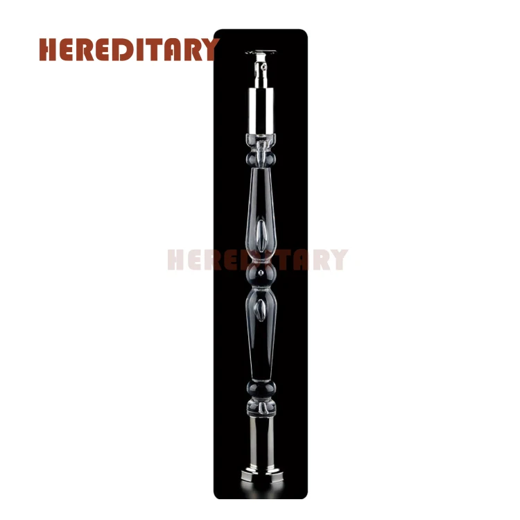 Transparent crystal acrylic stair railings and plexiglass railing