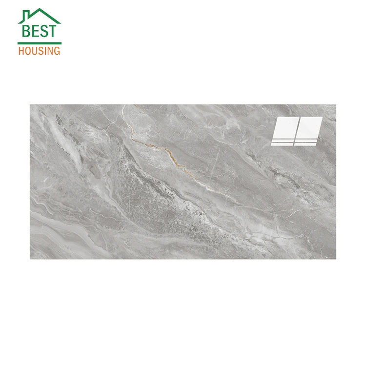 Hot sale foshan factory cheap ceramic marble tile 60x120 marble pattern full polished big slab tiles