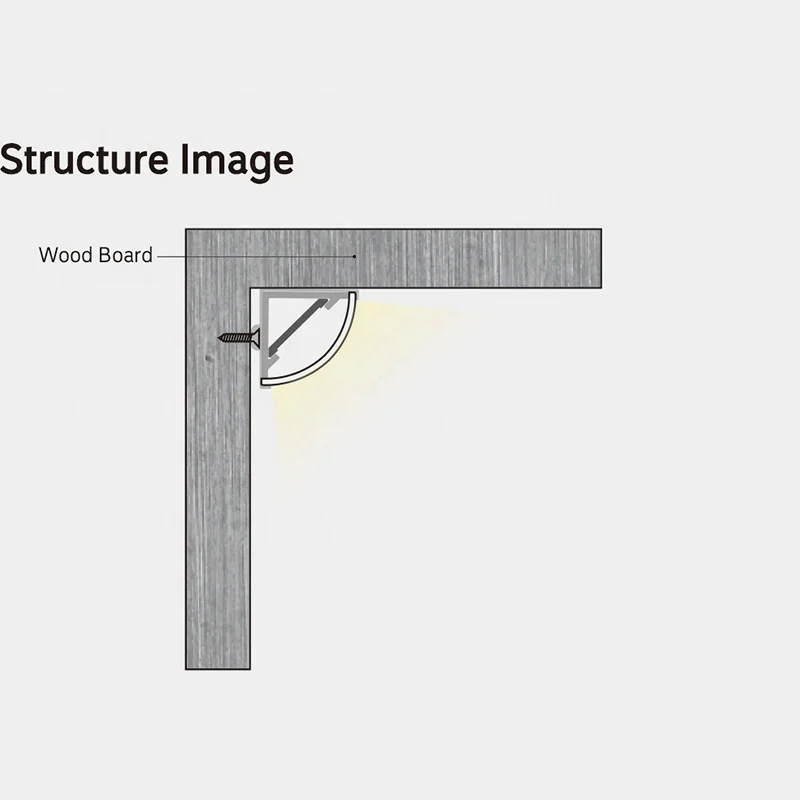 New Product Multiple Colors Black Opal LED Plastic Extrusion Strip Diffuser PC Bar Flexible Channel Lampshade Linear Light Cover