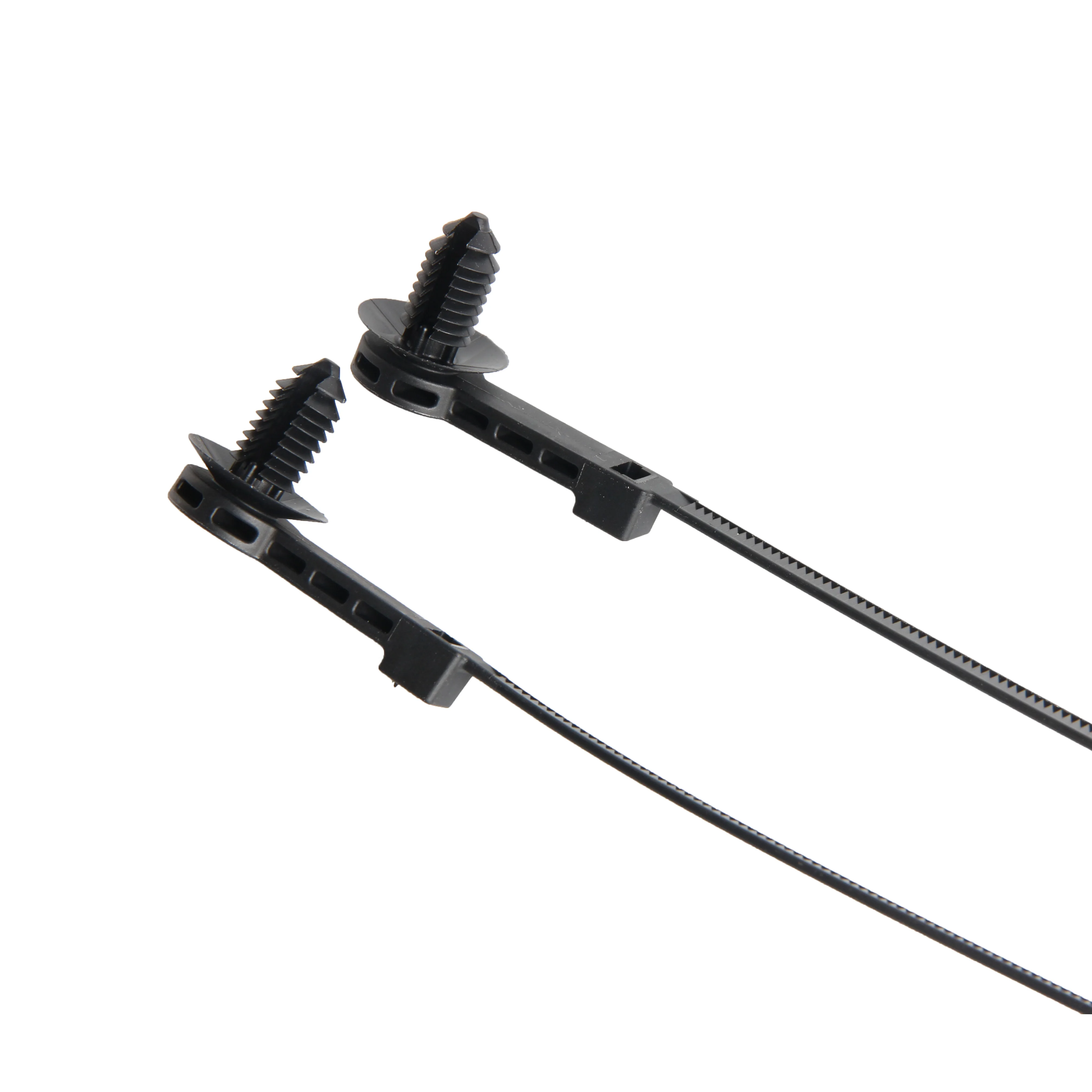 Manufacturer Custom Plastic Car Clips Injection Moulded Auto Cable Harness Wiring Tie Self-Locking Nylon Fasteners