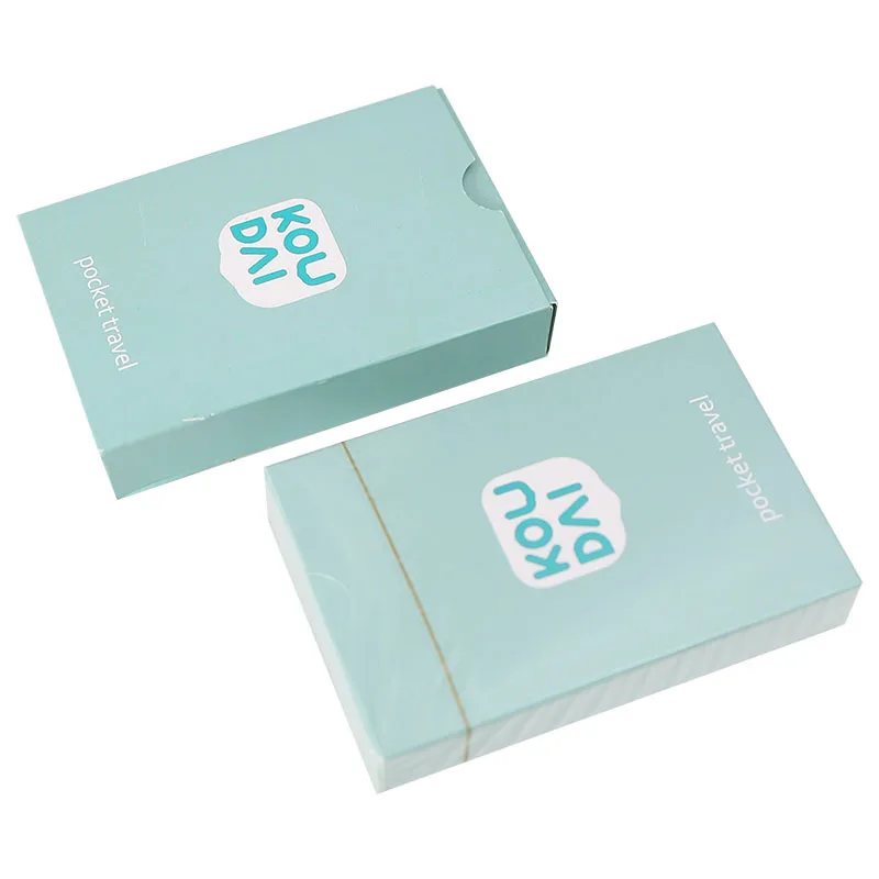 Travel playing card entertainment game pocket poker card custom