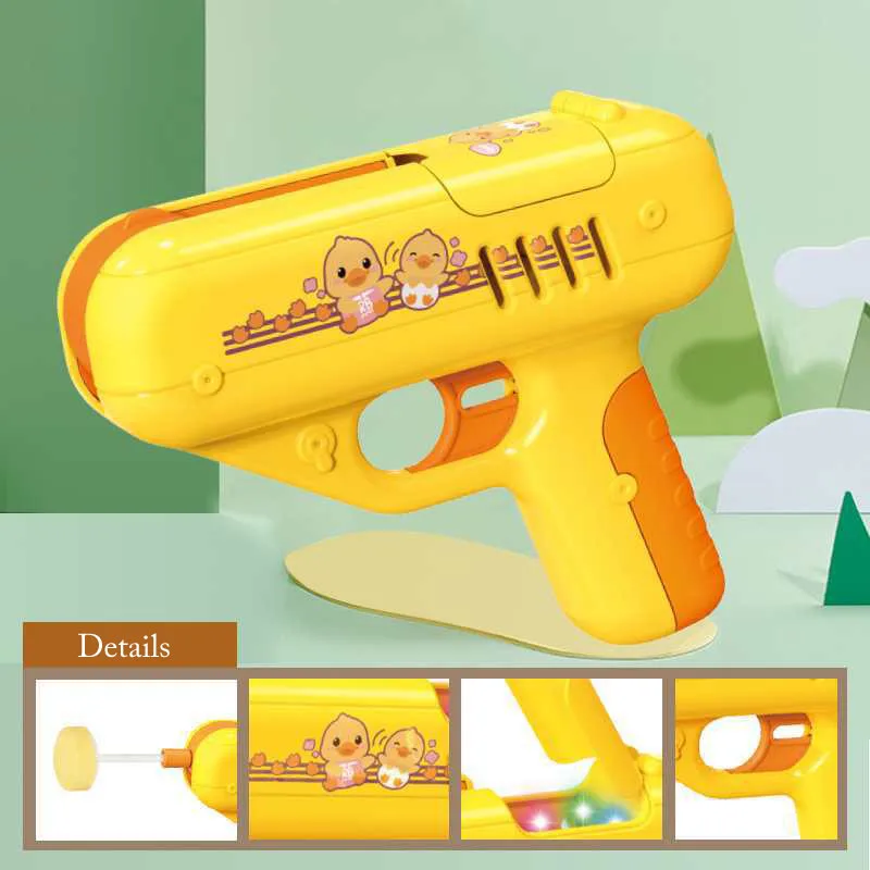 
Sweet lollipop gun candy toys plastic candy storage light musical creative gift toy 