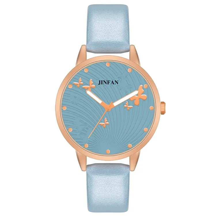 Лидер продаж, часы-браслет с бабочкой, женские цифровые часы с ремешком из ПУ кожи