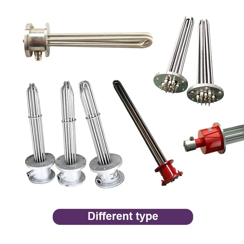 BRIGHT 10KW 15KW 20KW Explosion Proof Electric Industrial Flanged Water Immersion Heaters Heating Elements
