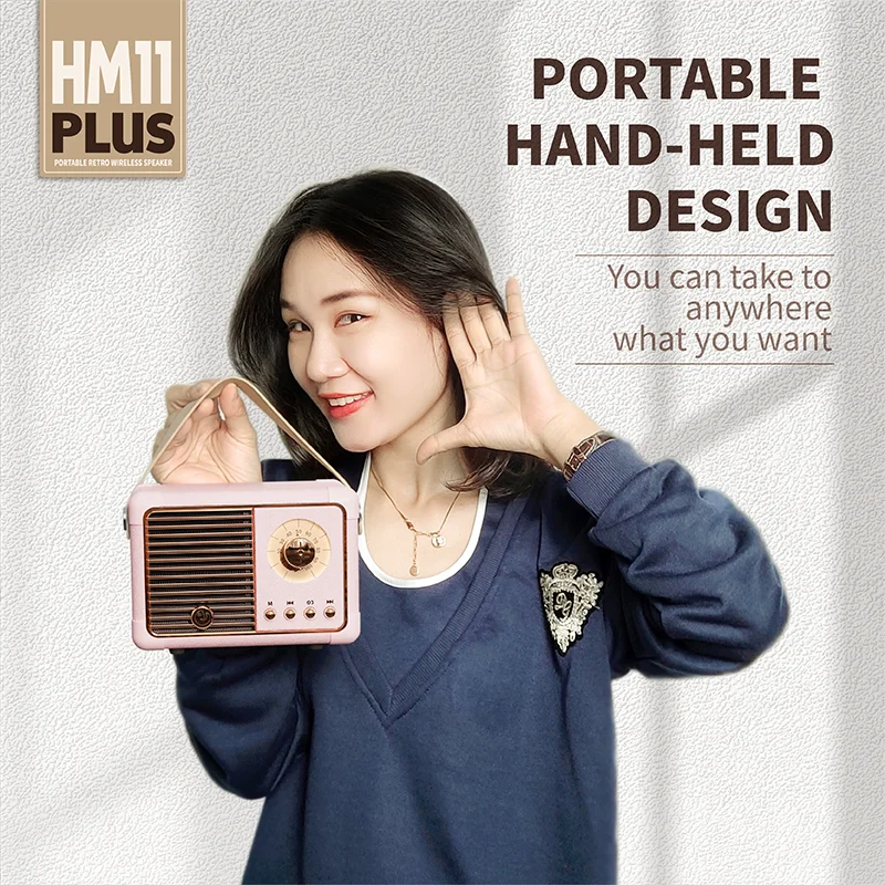 High quality best vintage speakers for the money mini retro small speaker