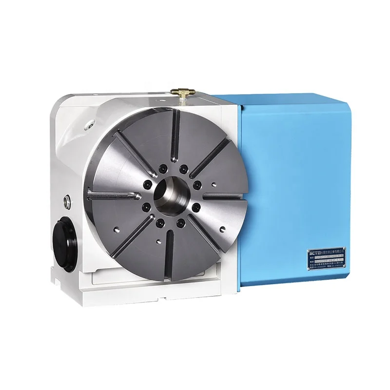 Precision Hydraulic Brake 12 Inch Cnc Indexing Head 4th Axis Turntable VMC850 Milling Machine Center Rotary Table