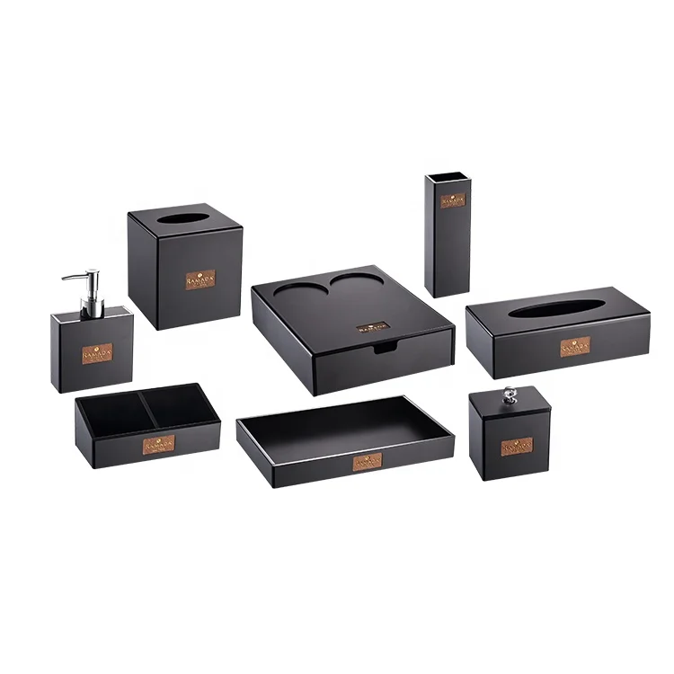 
good seller made in china 5 star hotel guest room accessories set for hotel and other restaurant 