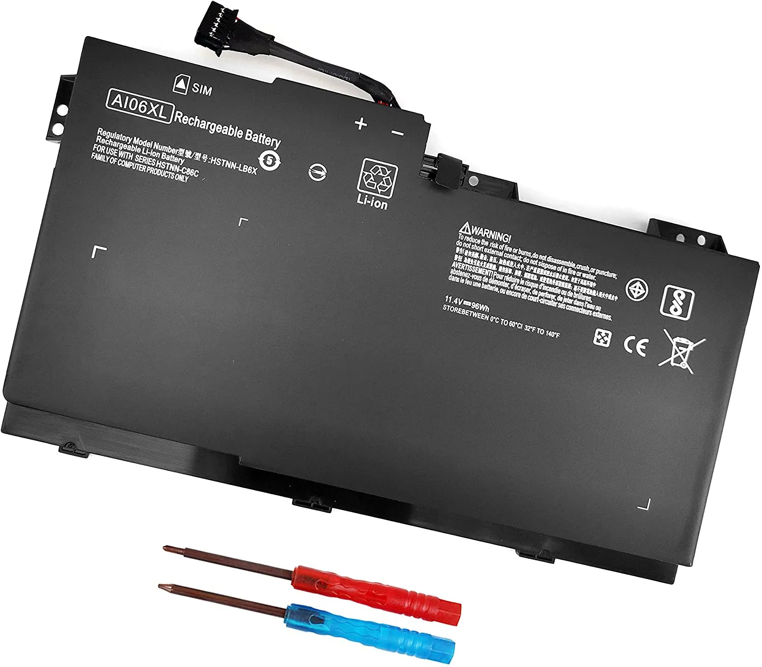 Rechargeable AI06XL original laptop battery for HP ZBook 17 G3 series HSTNN-C86C HSTNN-LB6X Laptop battery