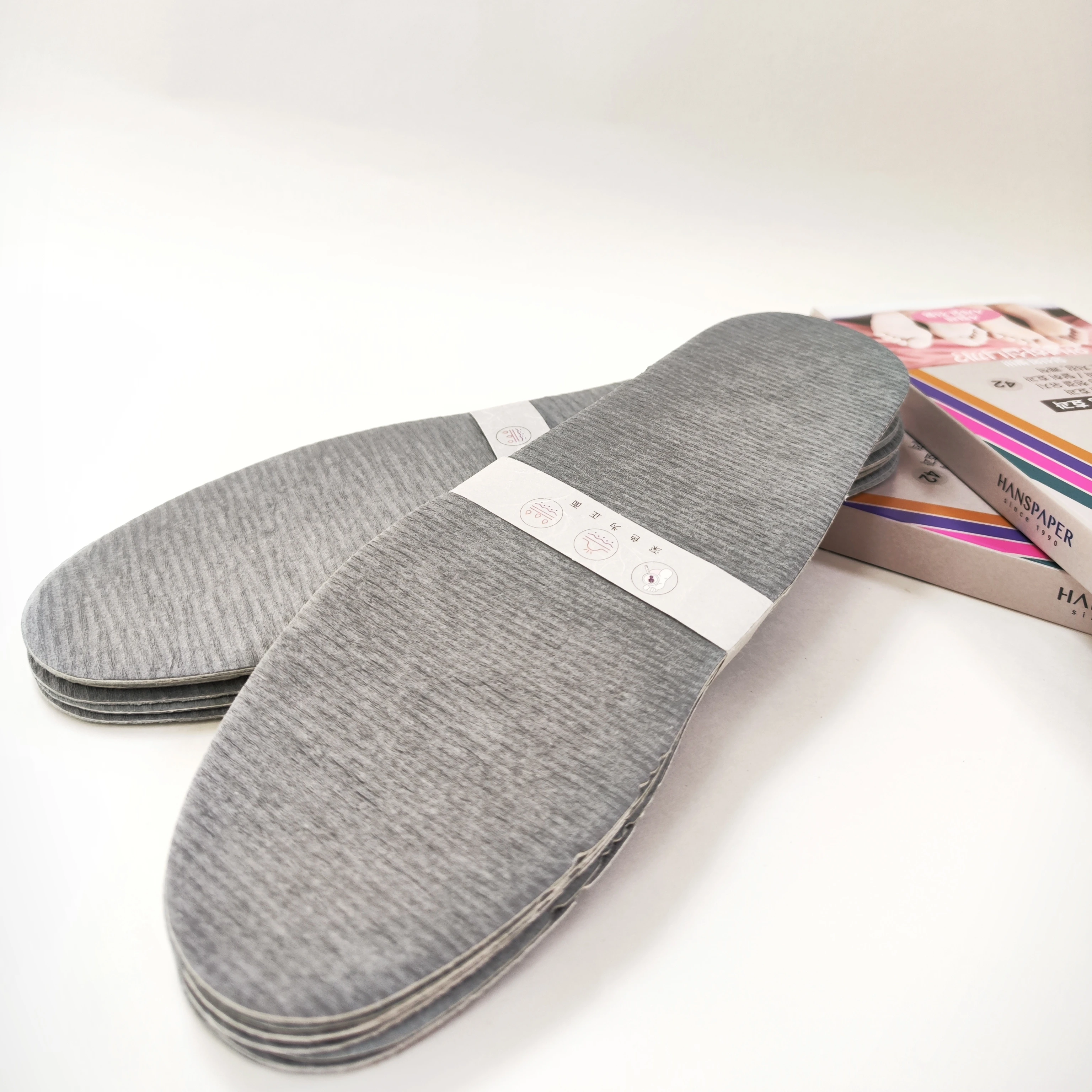 biodegradable eco friendly breathable paper board shoe insoles