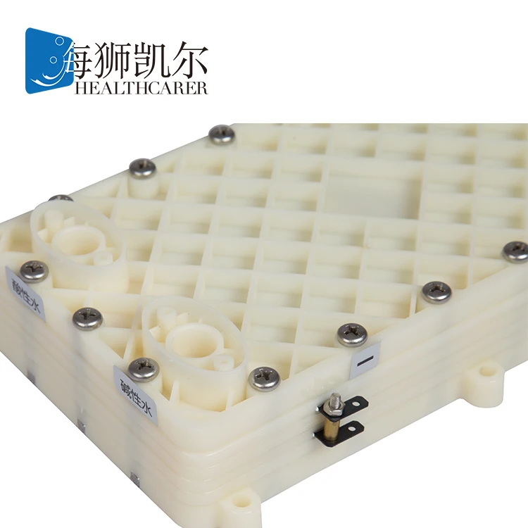 Семья питьевой воды 4 пластины 3 слота электролиза ионизации камеры клетки