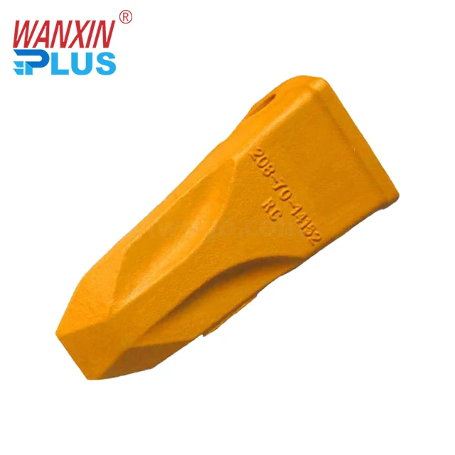 High quality PC100 excavator rock drilling bucket teeth PC100RC Heavy machinery parts bucket tooth 208-70-14152RC