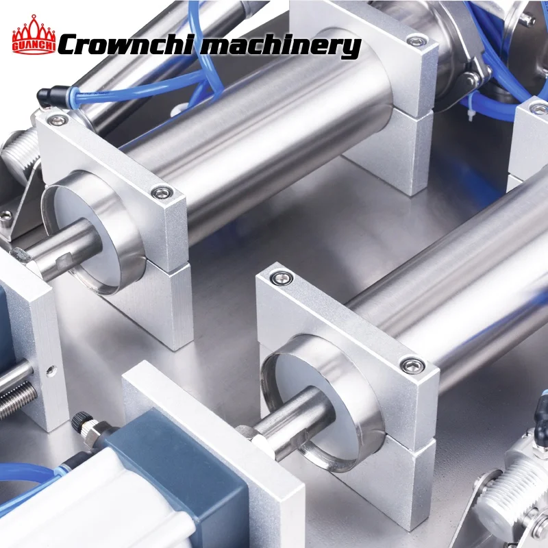 Honey Liquid Filling Machine Professional Semiautomatic Filing Liquid Food Easy Operation