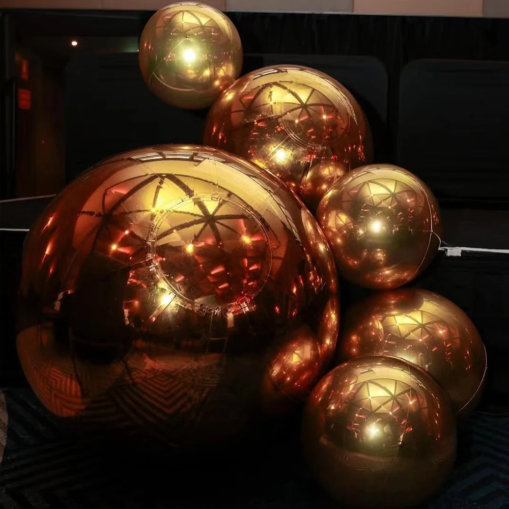 Agendas 2025 Wedding Centerpieces Inflatable Mirror Ball Inflatable Event Outdoor Floating Large Inflatable Balloon