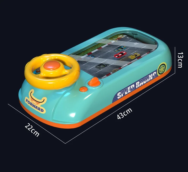 Игрушечная детская гоночная игра игрушка на рулевом колесе колесах