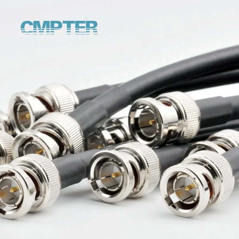 Обжимной коннектор BNC для соединения кабеля RG59