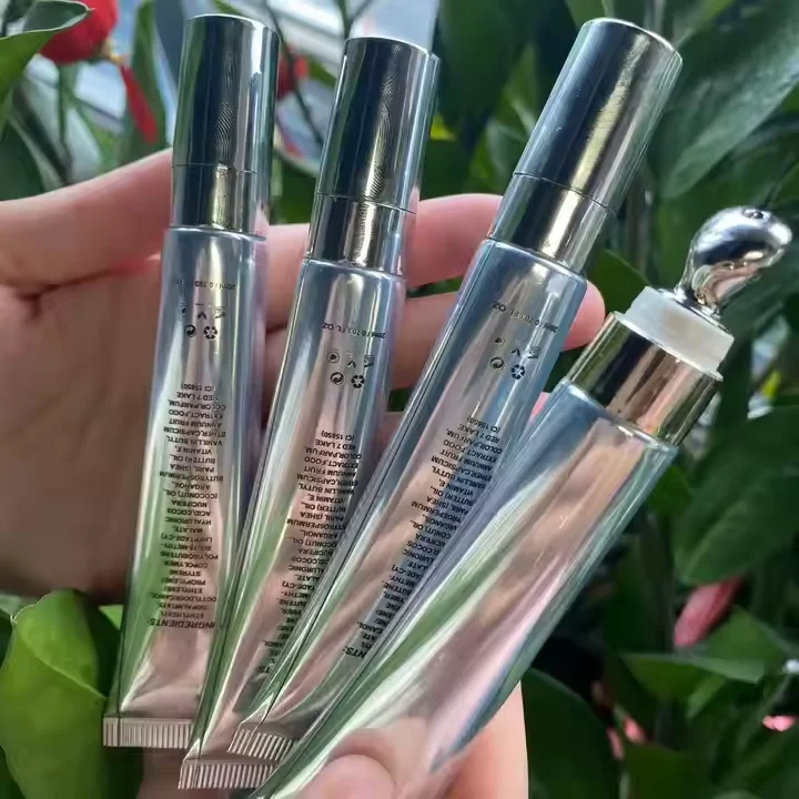 Private label moisturizing lip plumping lip gloss cosmetics wholesale long-lasting non-sticky shiny pure lip gloss