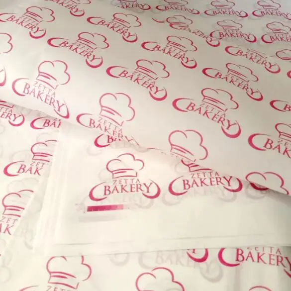 Low MOQ Wholesale Wrapping Paper Custom Tissue Paper Printed Logo 17 gsm for Clothes Shoes Food Packaging