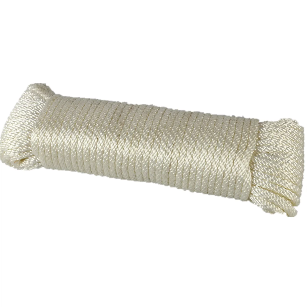 16 Or 24 Strands Braided PP Rope Packing Baling Plastic Cord Good Quality Braided Polypropylene PP Rope