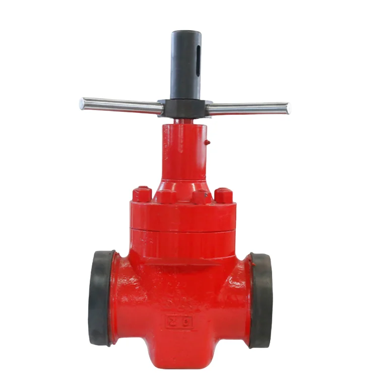 35crmo Casting Pilot Z23Y-100-35 Double Acting Manual Drilling High Pressure Straight Through Mud Gate Valve
