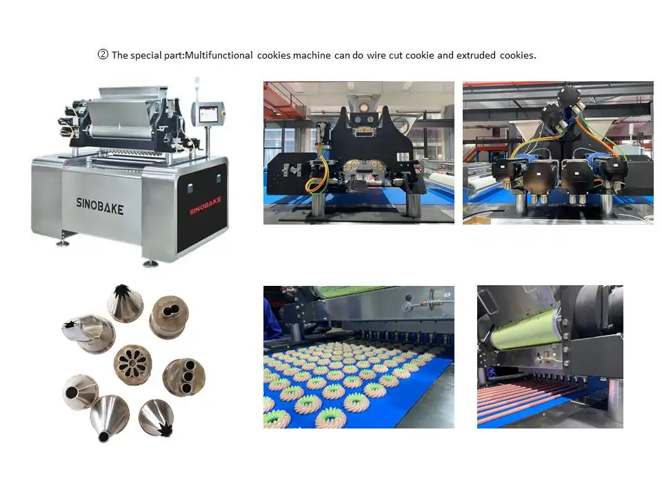 Food center factory use filled cookie machine machine Machinery Industrial Commercial Use Cream Chocolate