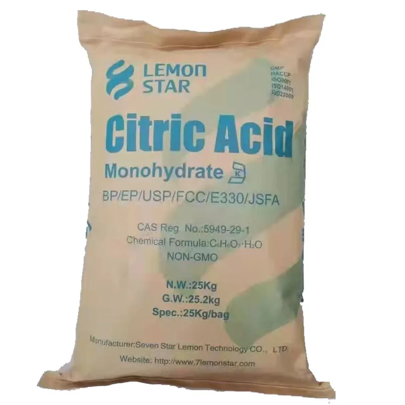 Citirc acid quick delivery in supply of TTCA ENSIGN LEMON STAR RZBC TAIHE citric acid monohydrate anhydrous in supply