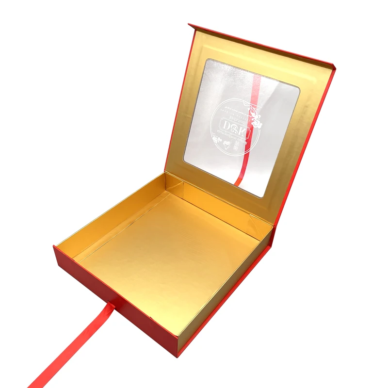 Luxury gold small nama wedding kitkat chocolate creative favor gift paper rigid clamshell praline box wat my logo