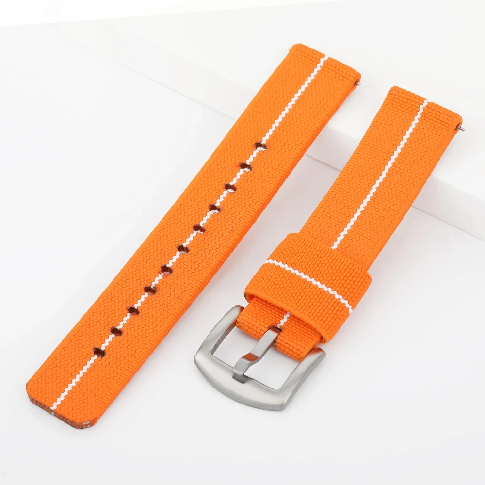 Best Nylon Watch Band 18mm 20mm 22mm Bracelet Elastic Watch Strap Universal Fast Release Wrist Band Belt Replacement Accessories