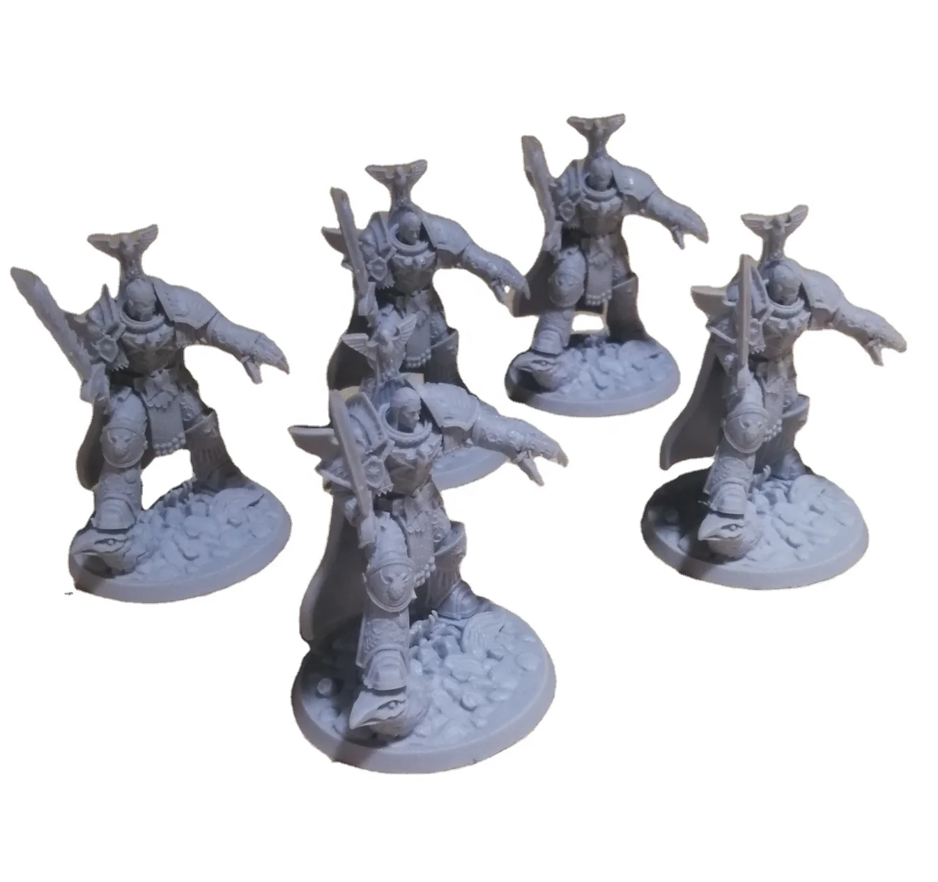 Custom Action Vinyl PVC  Statue  Space Force  40k borad game minis  figures with weapons