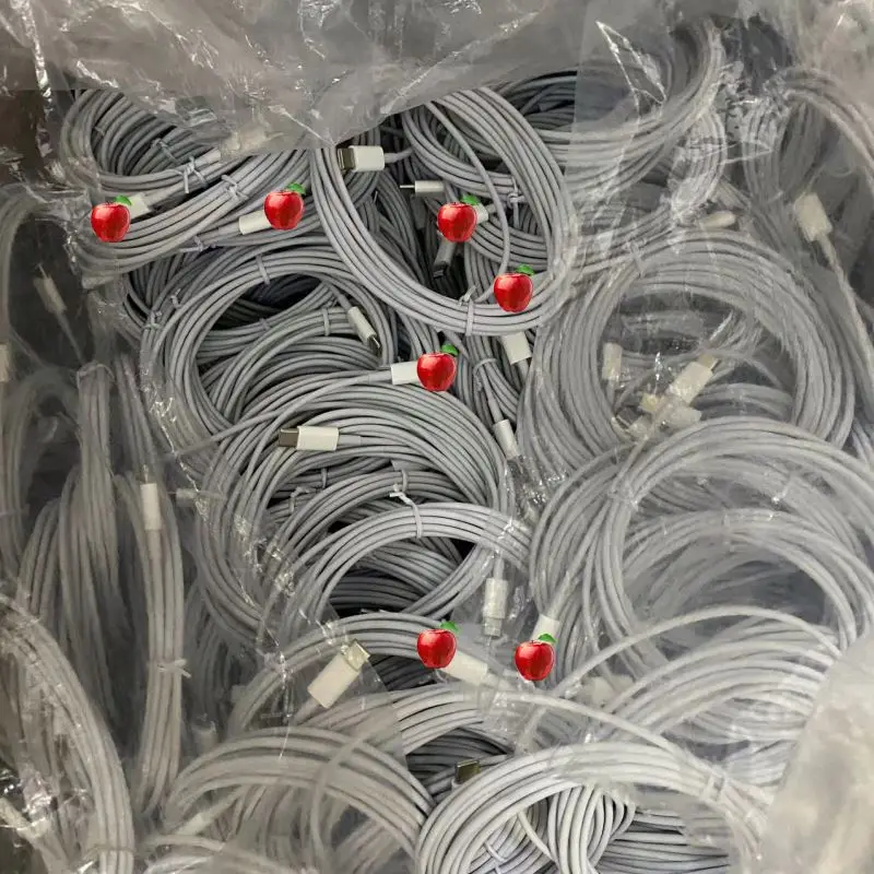 Larger stock MFI certified 20w 12w 60W type c cable fast charging for iPhone appl usb c to lighting cable