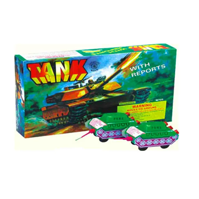 tank novelty toys fireworks  import 1.4g un0336 firecracker fireworks