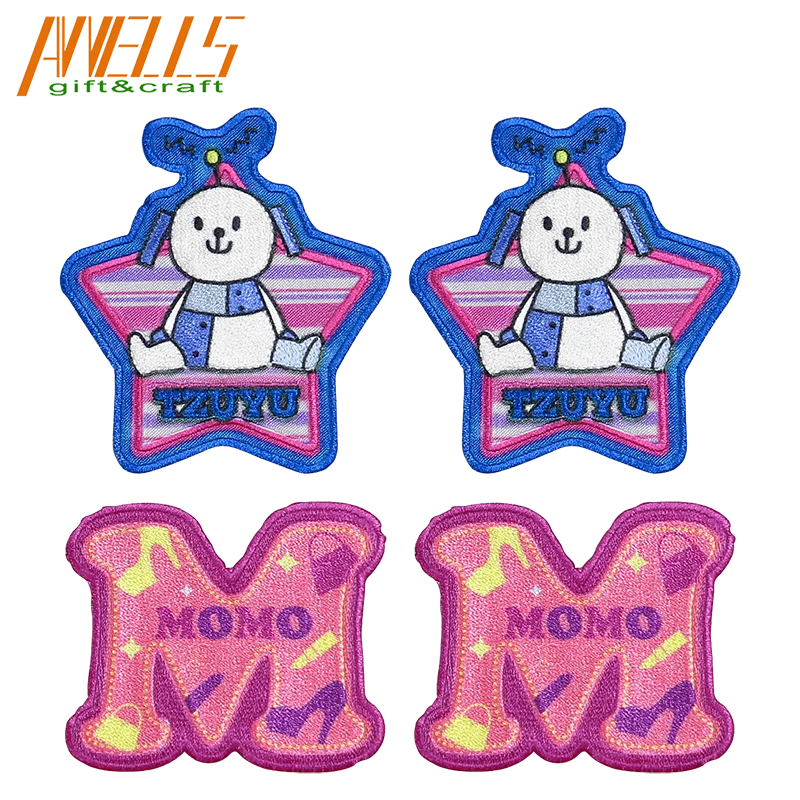 Retail Ready Motorcycle Clubs Scout Law enforcement Fire departments Fully Customizable Embroidered Patch Iron on Badge Applique