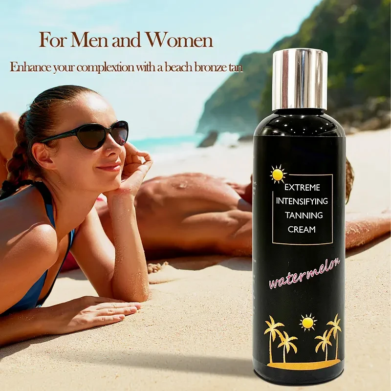 LYW Cosmetics Tanning Cream Bronzer Accelerator Gel For Sunbed Products Solution Xtreme Tanning Lotion