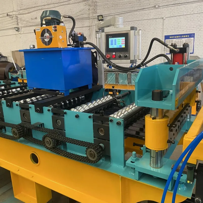 Corrugated arc galvanized sheet forming machine roof panel automatic production line