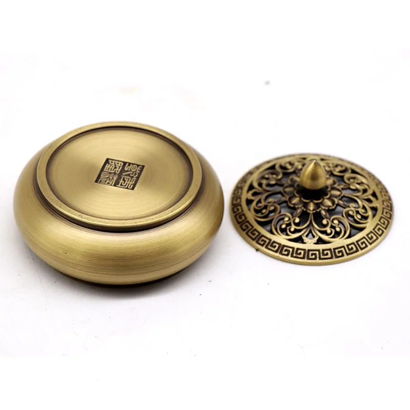 Металлическая курильница с вырезами, курильница на заказ для чайной церемонии, курильница для украшения дома